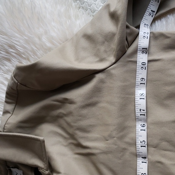 TOPMAN button down trench coat with pockets size medium new with tags - Picture 14 of 17